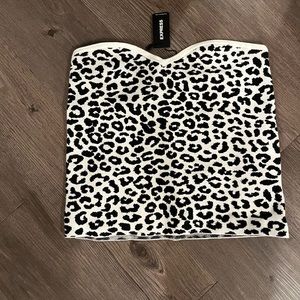 Leopard top 🖤🤍